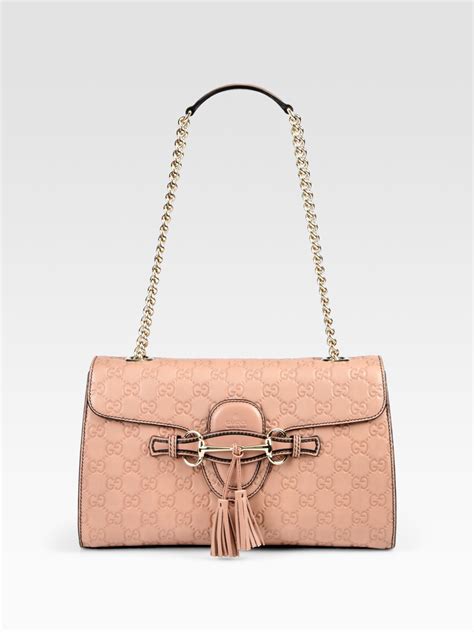 gucci emily bag pink|emily gucci bags for sale.